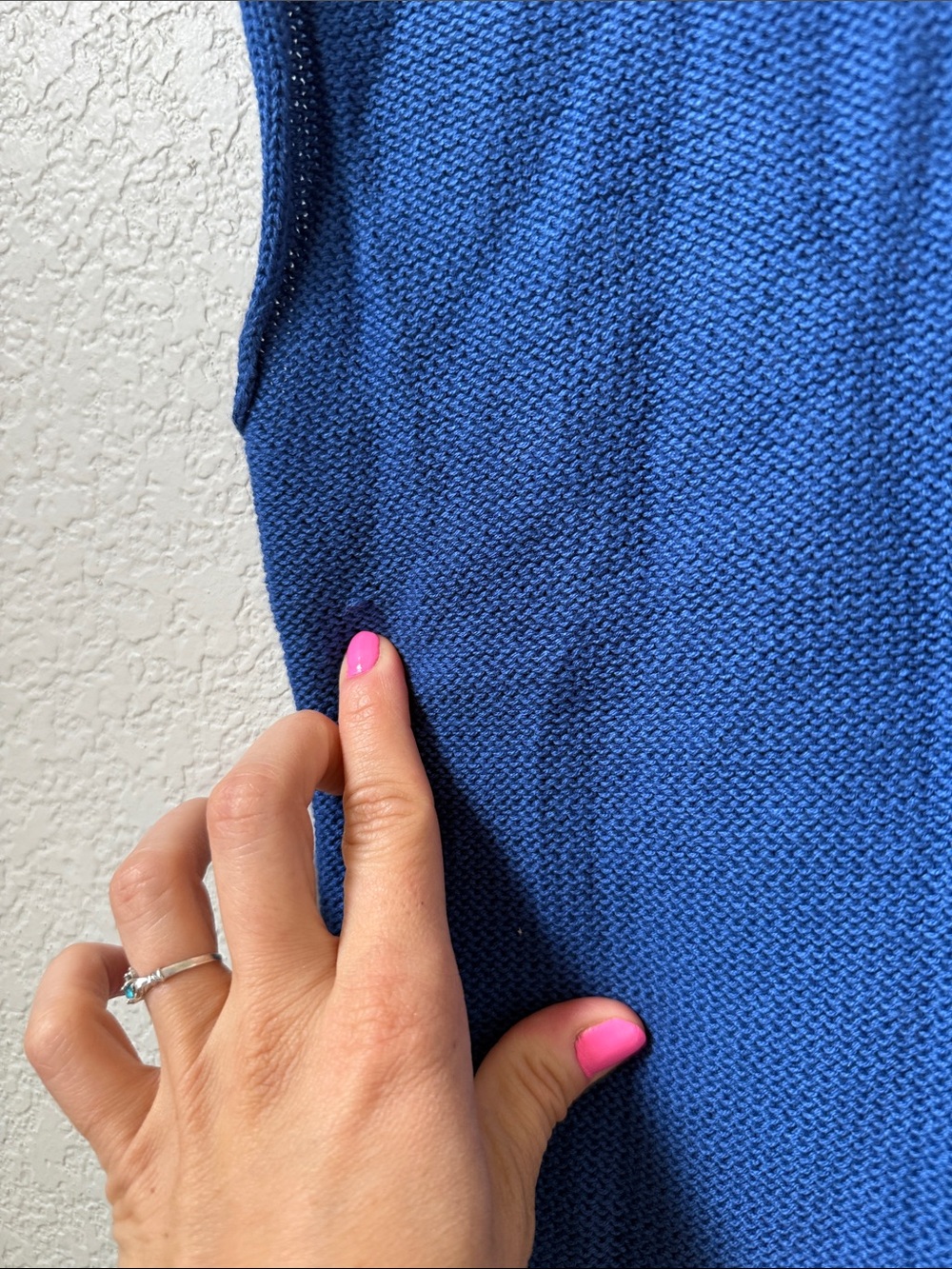 Amazon Sweater Tank Top Royal Blue Size Small - Picture 7 of 11